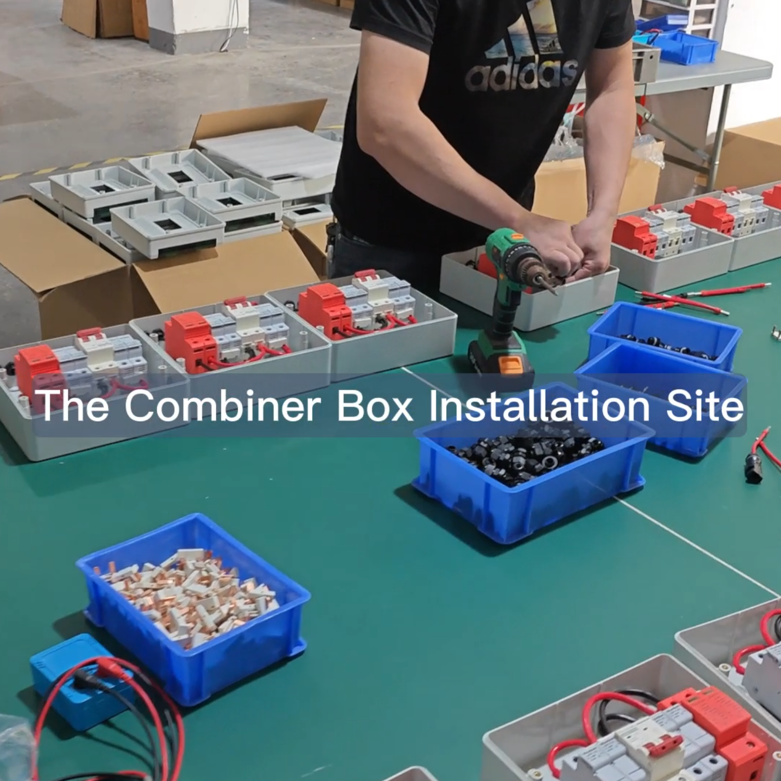 Der Installationsort der Combiner-Box-Technologie von Wenzhou Longqi New Energy Technology Co., Ltd