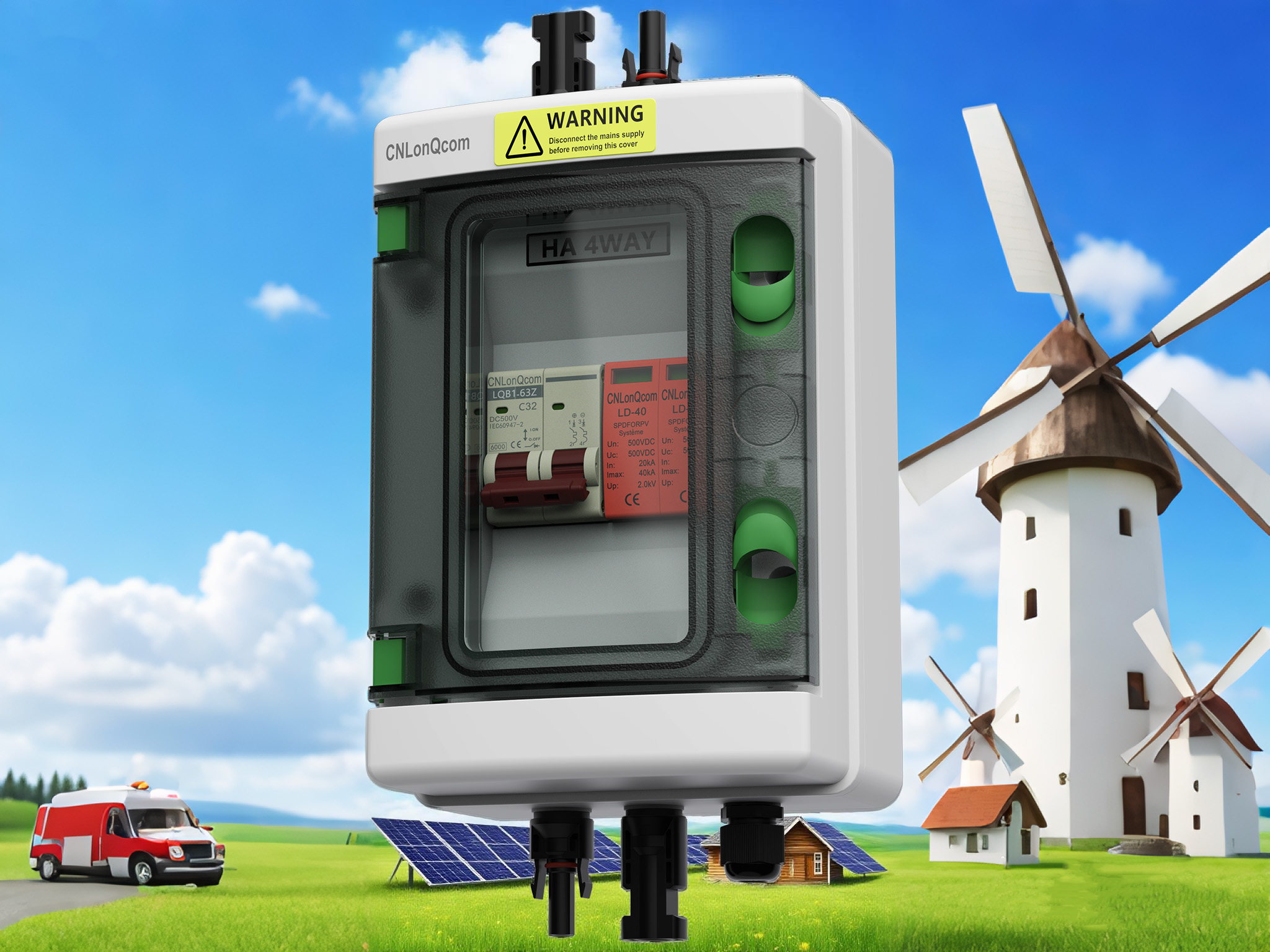 Leistungsschalter und Surge -Beschützer: Die Sicherheitswächter von Photovoltaiksystemen